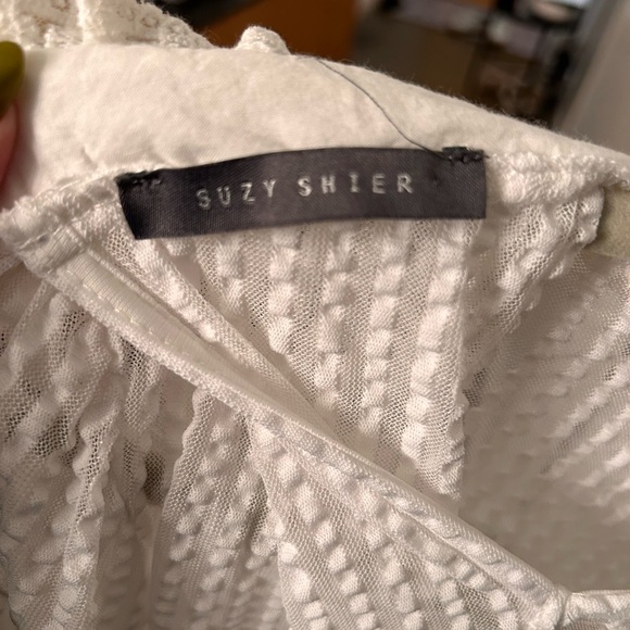 SUZY SHIER - white top - Picture 2 of 2